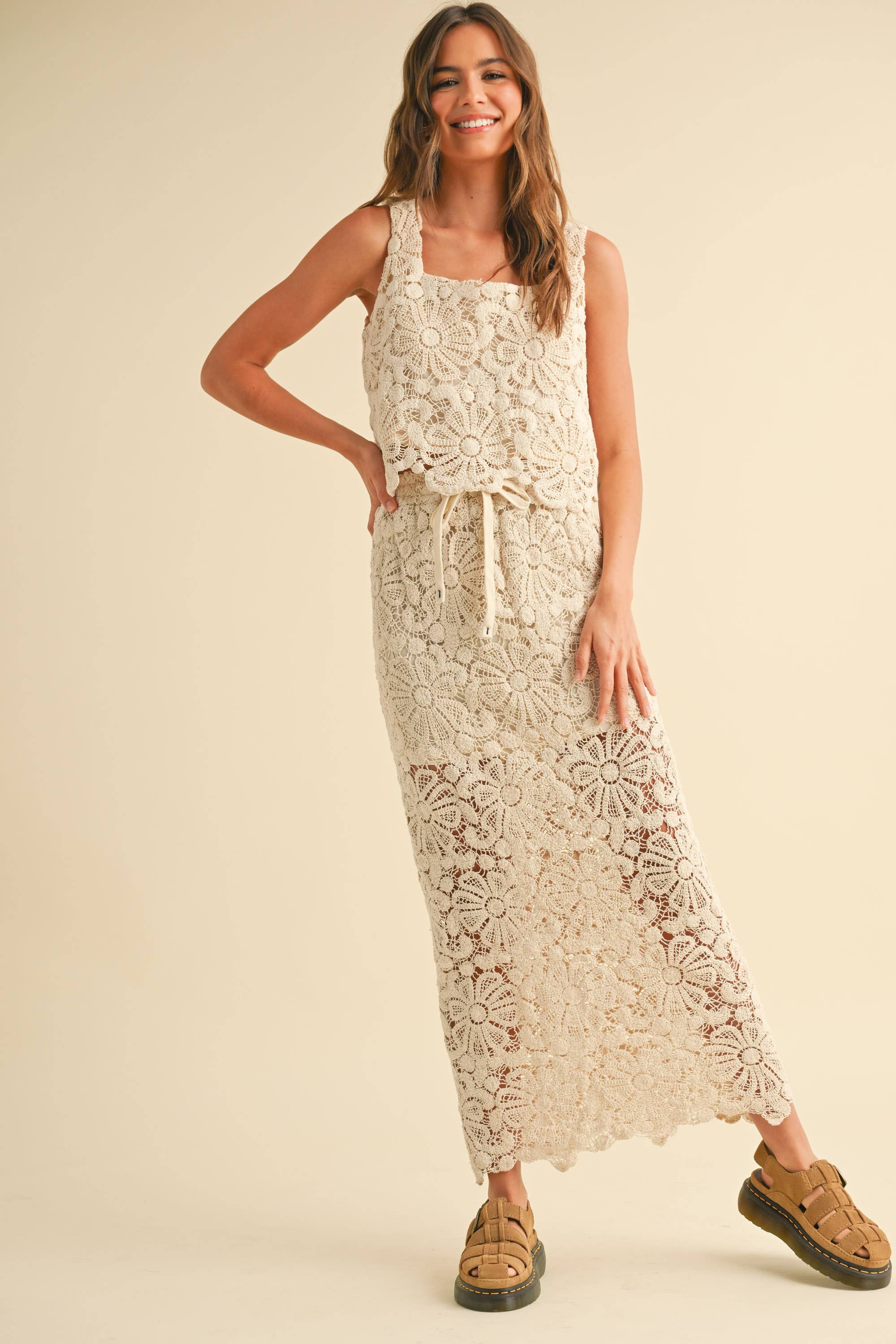 Crochet Sleeveless Top