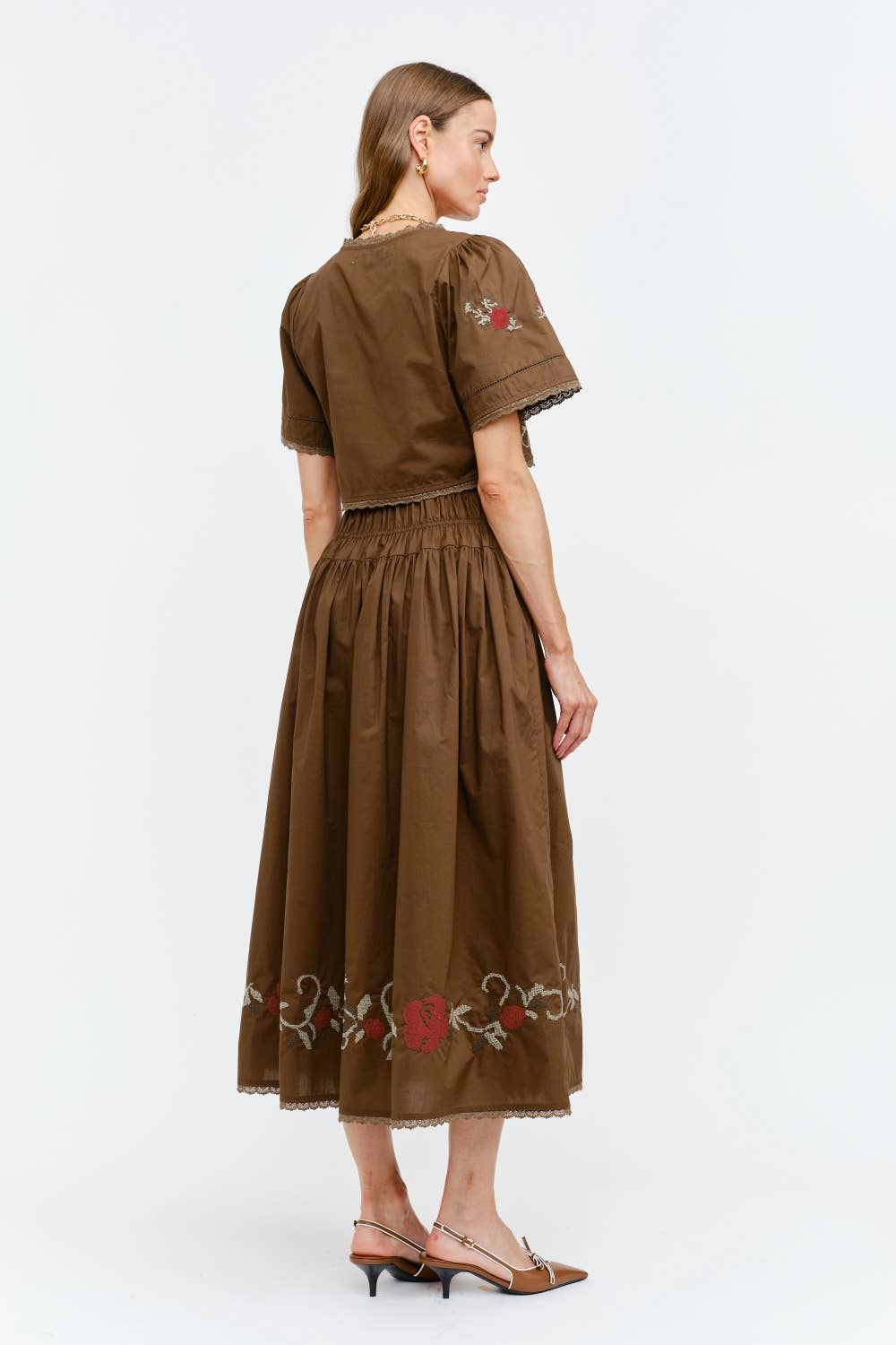 Sivan Brown Blouse