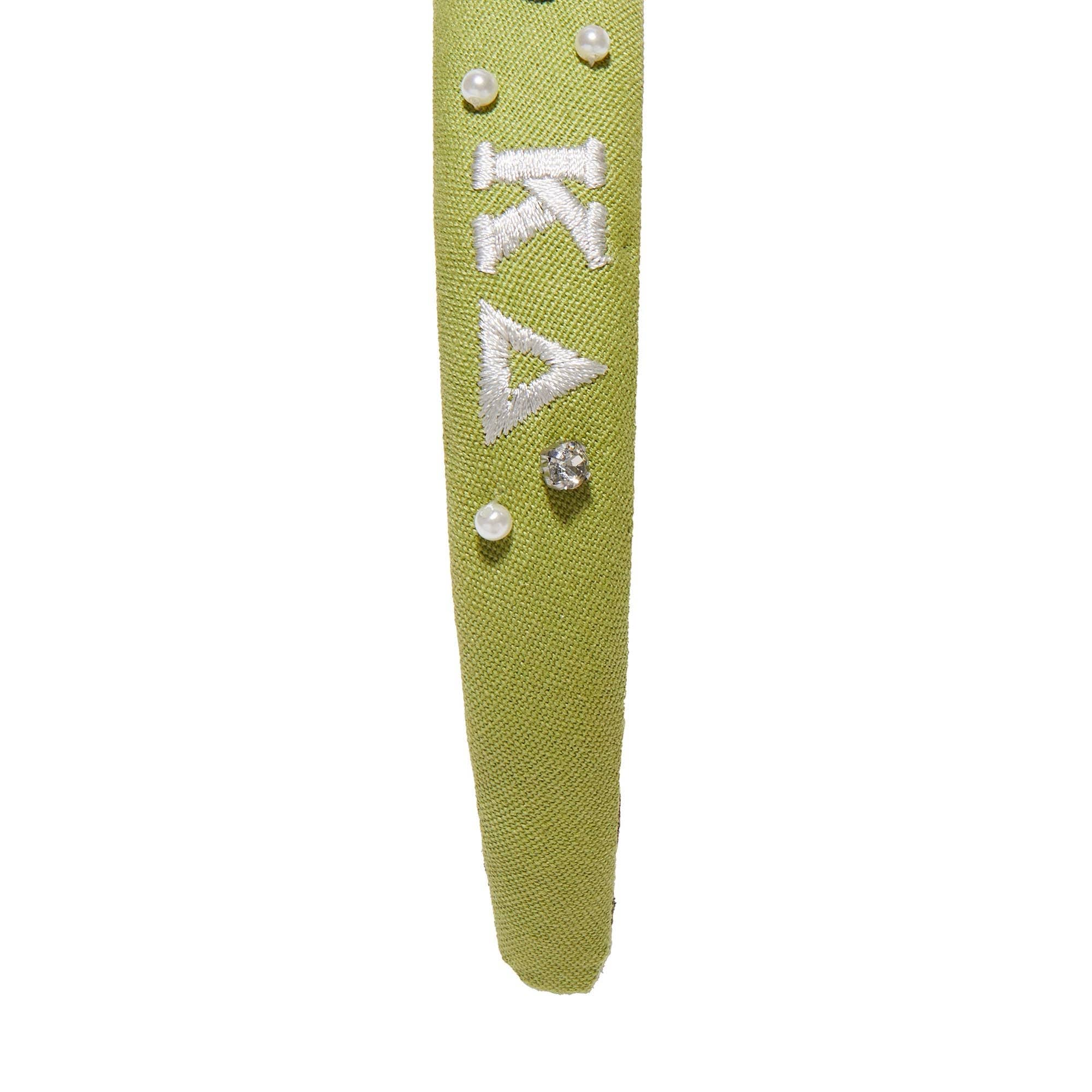 OLIVE KAPPA DELTA CHARLOTTE HEADBAND