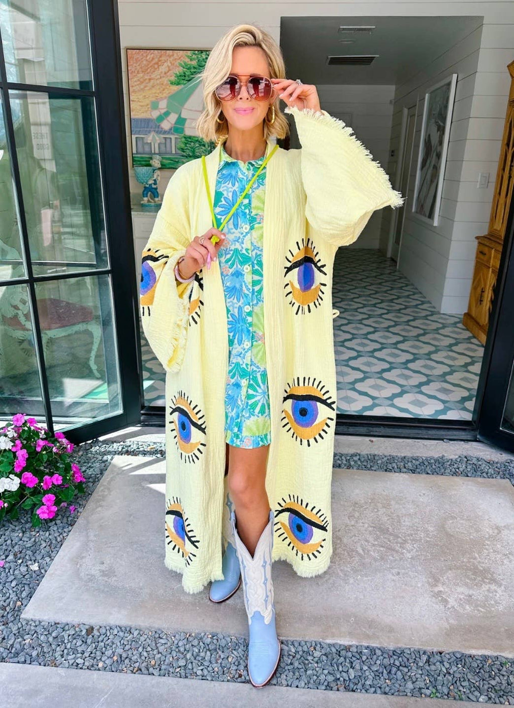 Gold Eye Kaftan Summer!