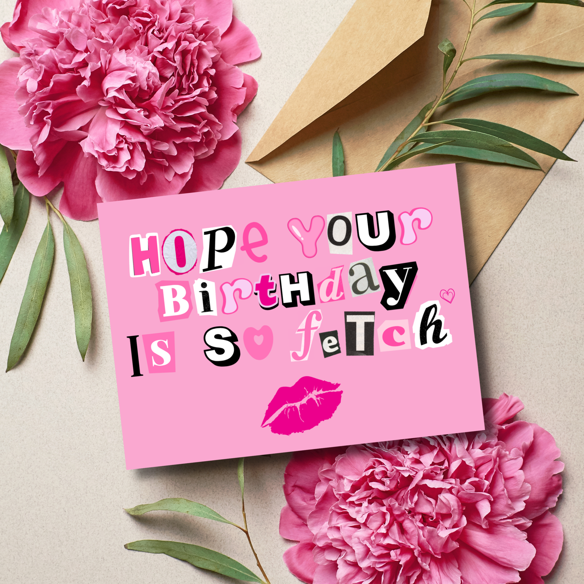 Mean Girls Birthday Card Funny Gifts for Women