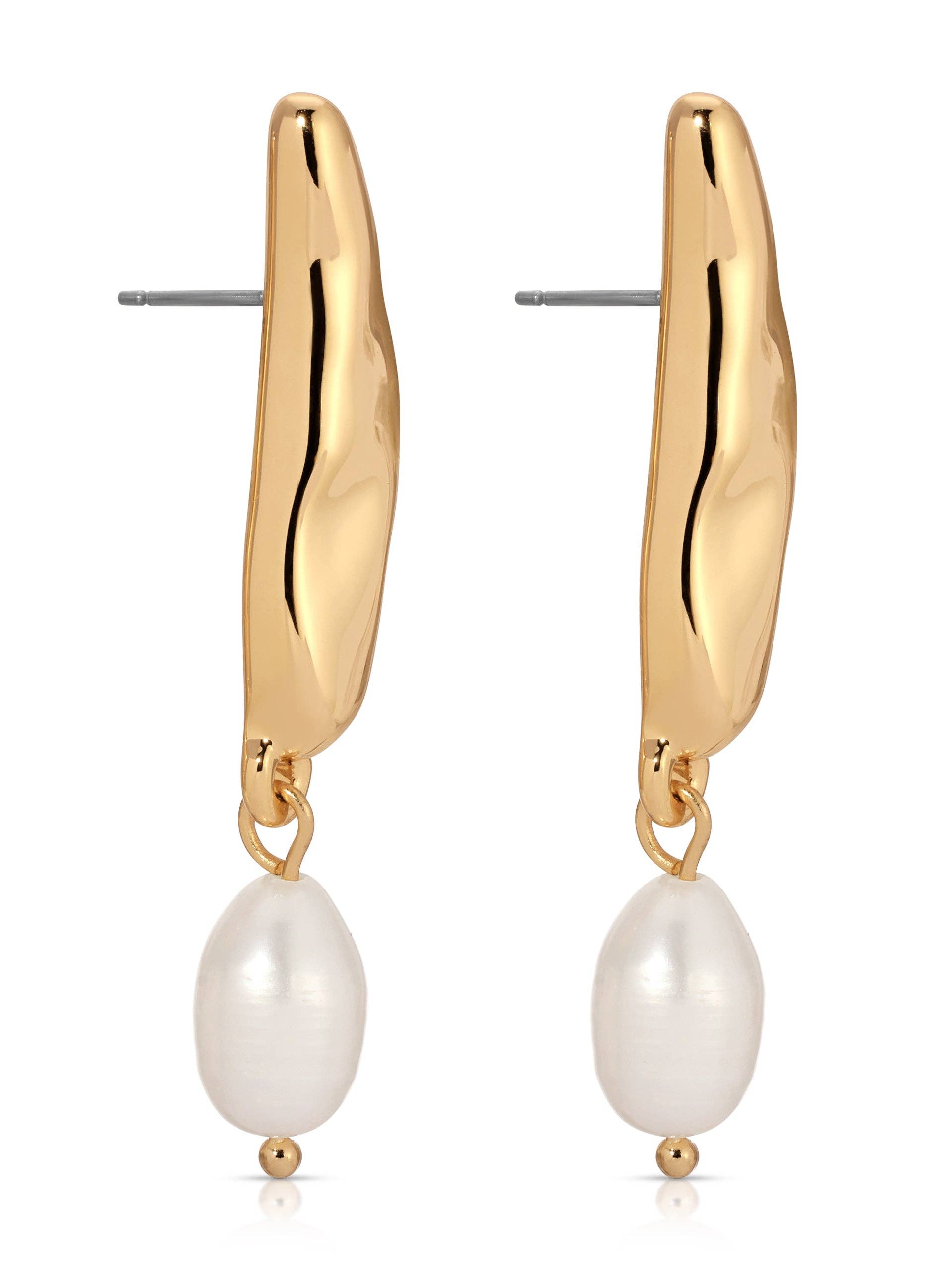 Liquid Luxe Pearl Earrings
