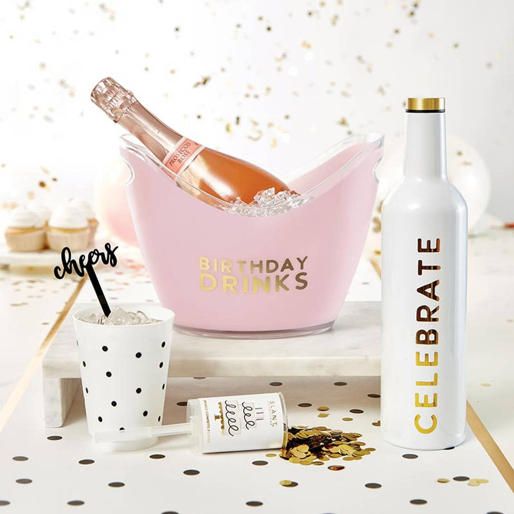 Party Popper - Gold Glitter