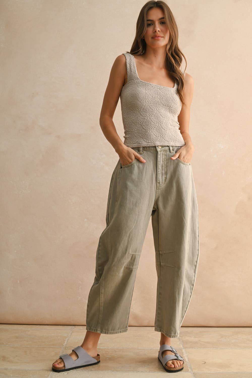Textured Knitted Top
