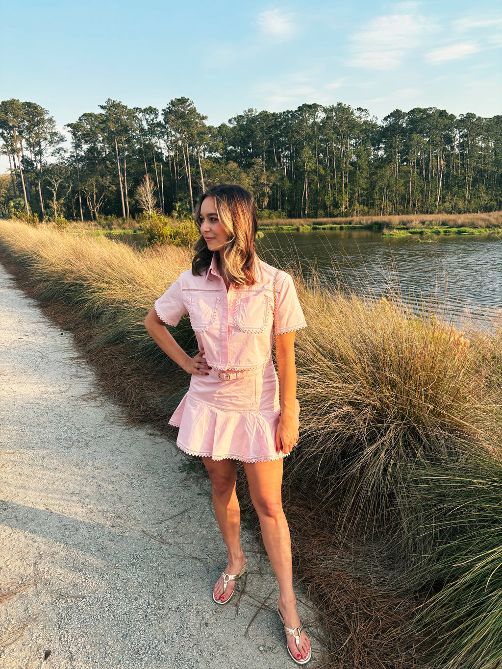 Maya Light Pink Skirt