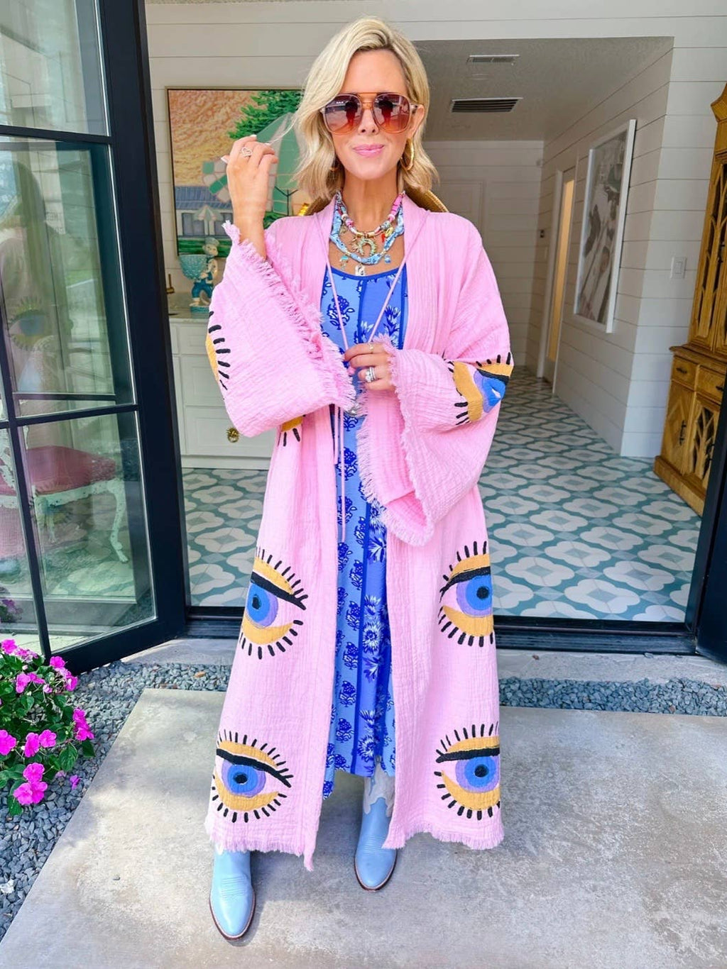 Gold Eye Kaftan Summer!