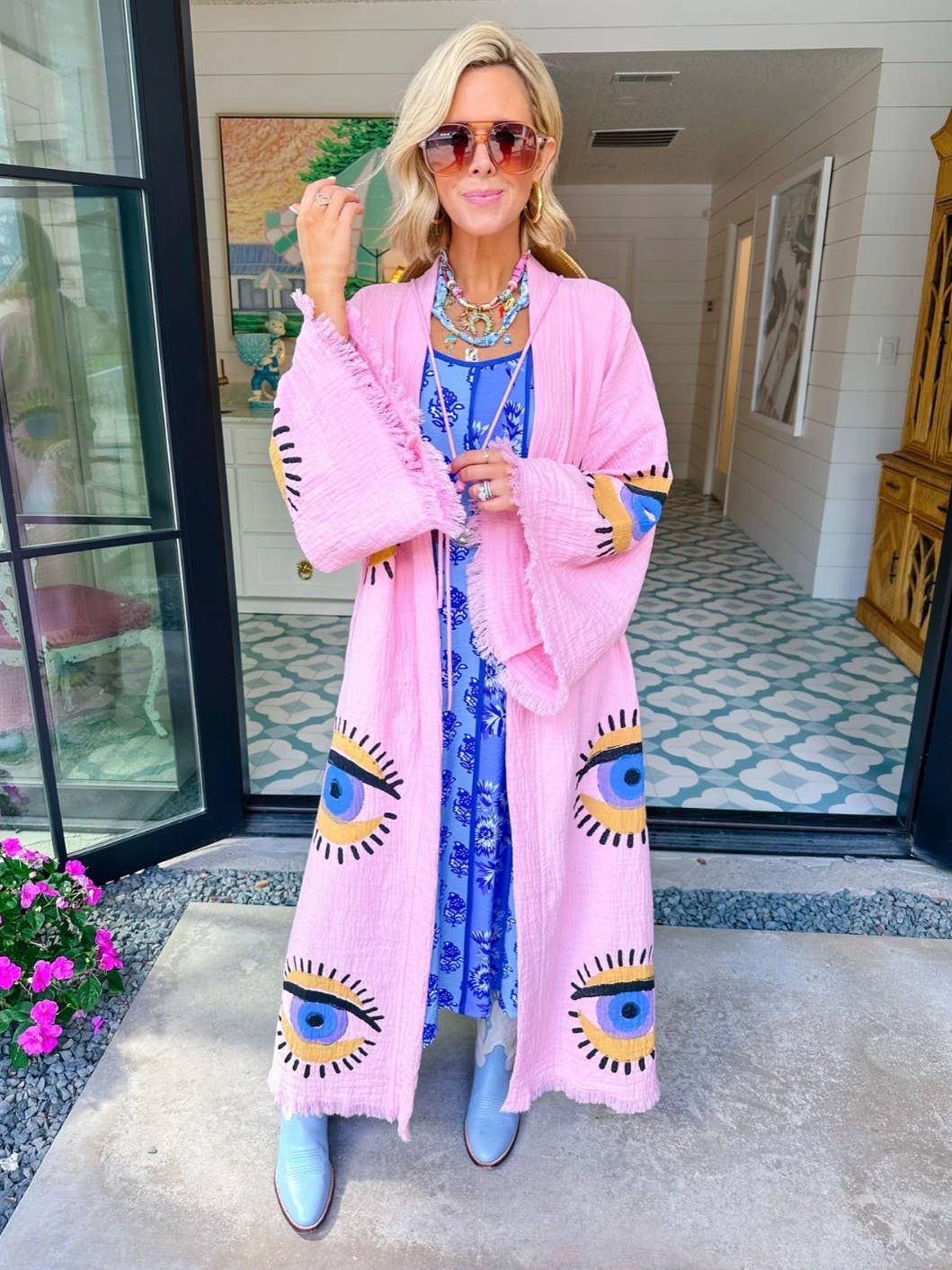 Gold Eye Kaftan Summer!