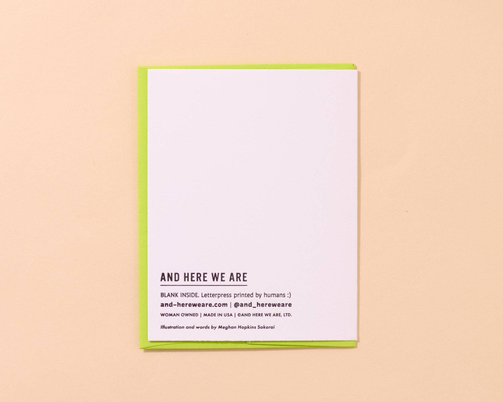 Letterpress Father's Day Card—Rainbow Trout (Fish, Colorful)