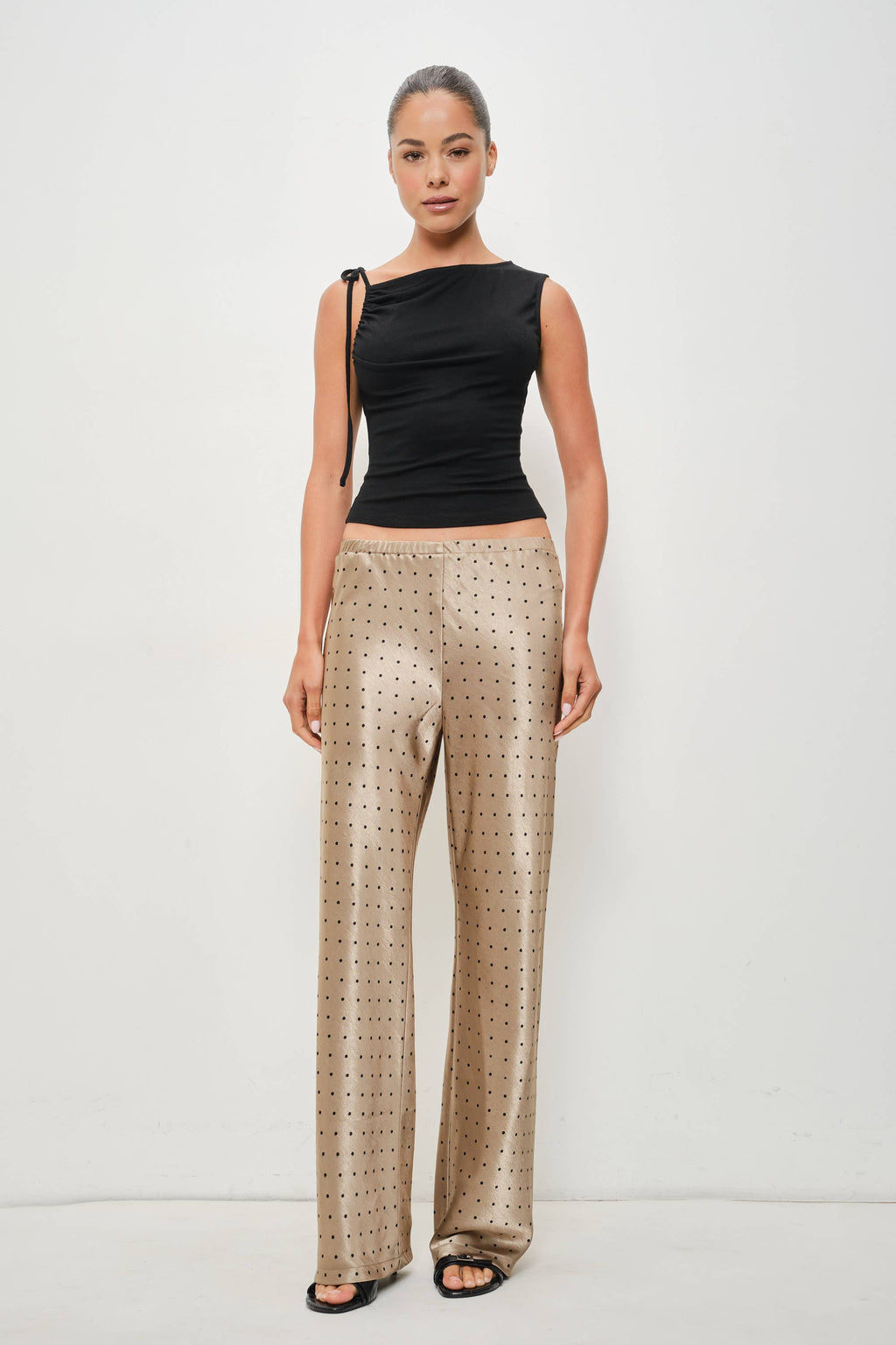 KIARA POLKA DOT BIAS PANTS