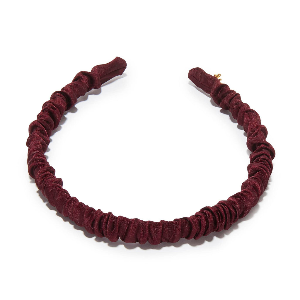 PLUM JESSIE SILK HEADBAND