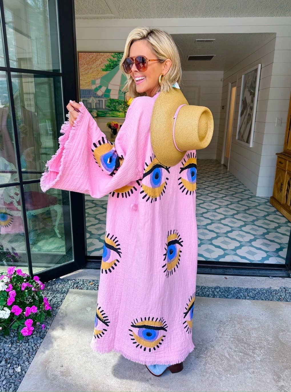 Gold Eye Kaftan Summer!