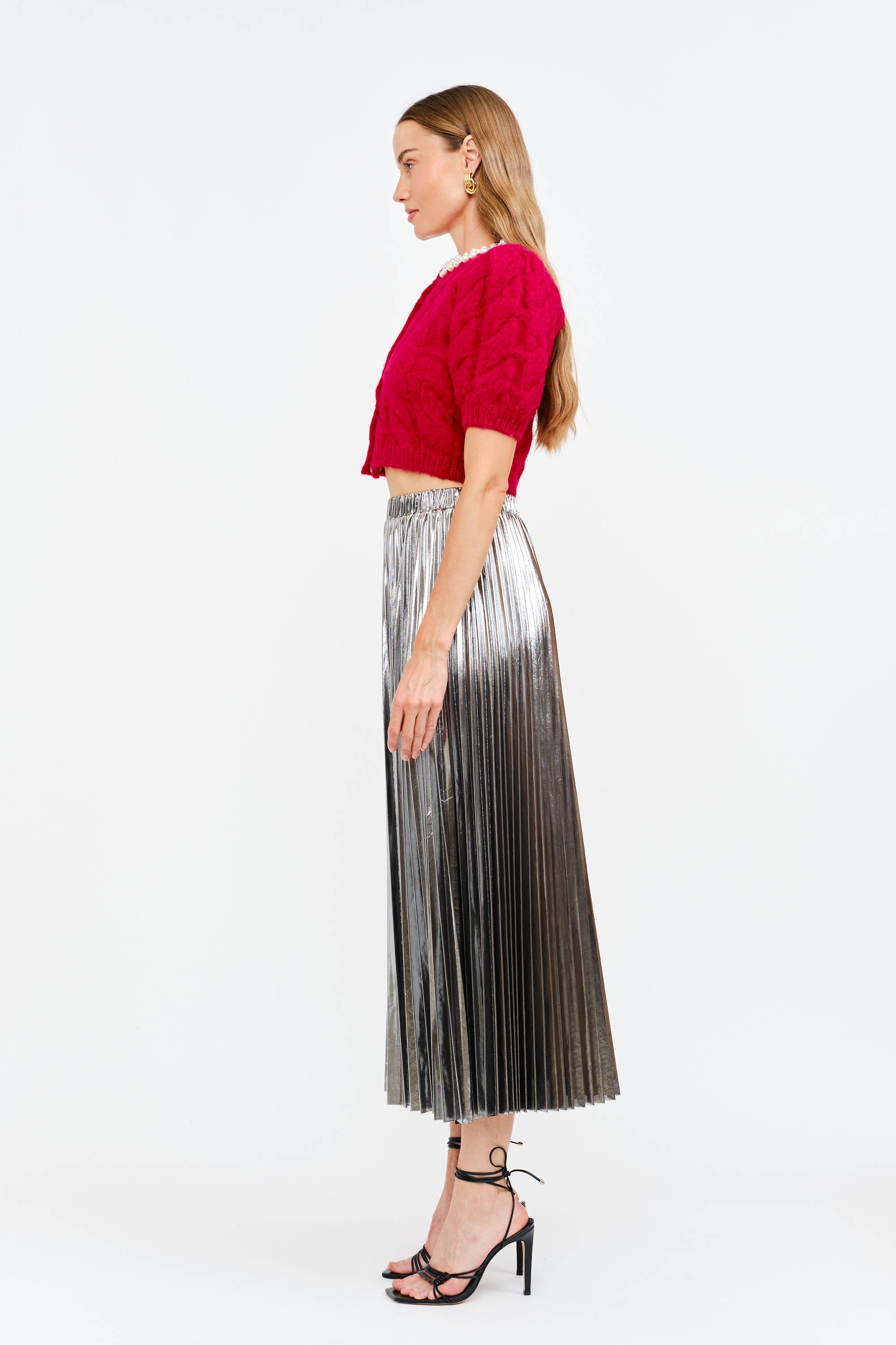 Rue Red Cardigan