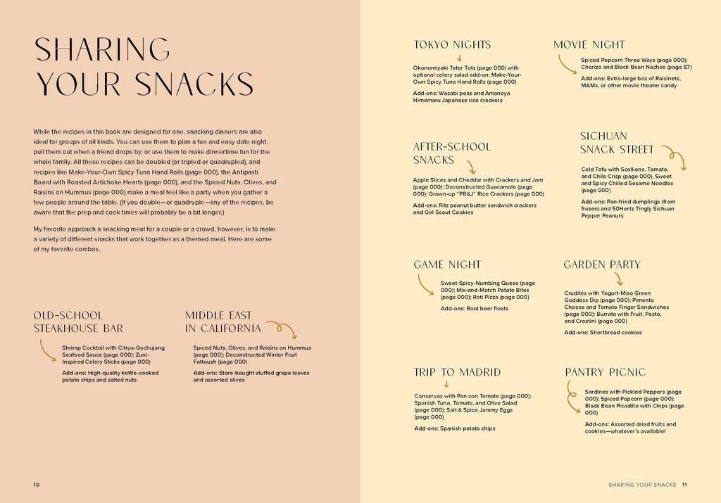 Snacking Dinners