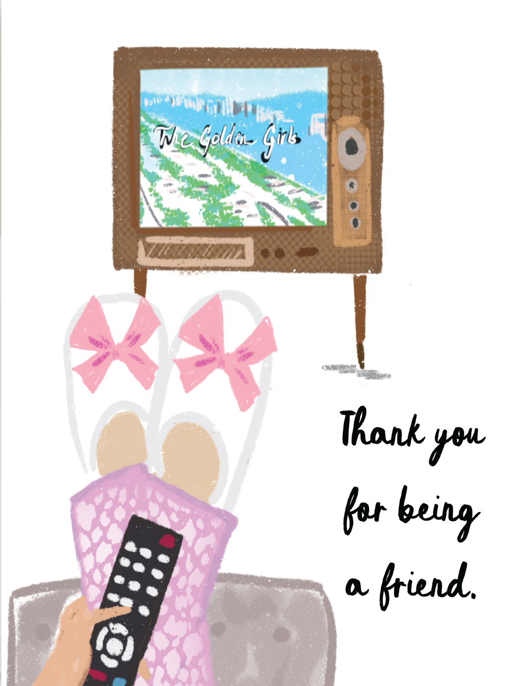 THANK YOU FOR BEING A FRIEND-Note Card