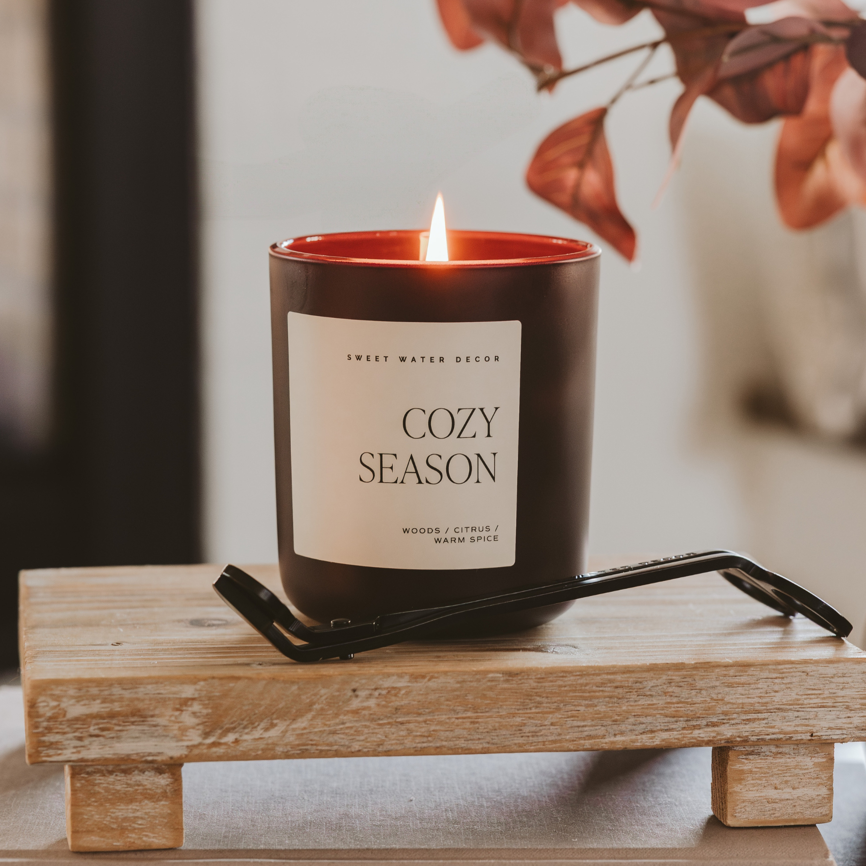 *NEW* Cozy Season 15 oz Candle, Matte Jar - Fall Decor