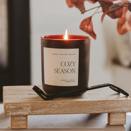 *NEW* Cozy Season 15 oz Candle, Matte Jar - Fall Decor