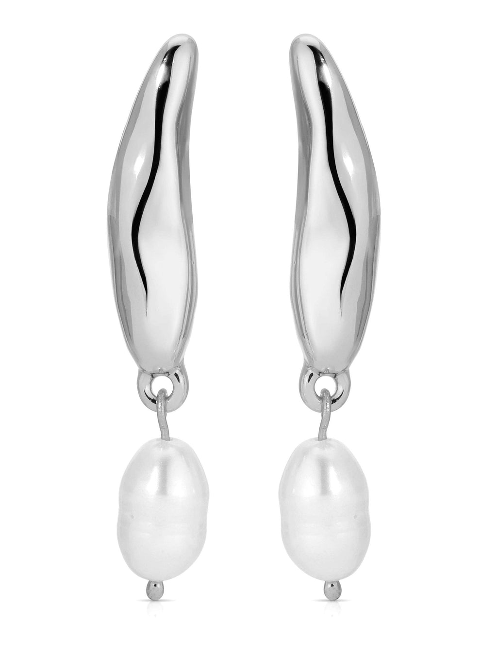 Liquid Luxe Pearl Earrings