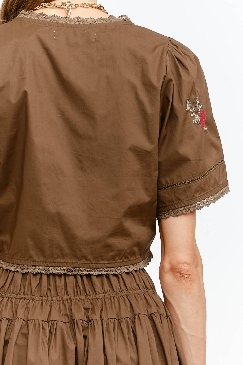 Sivan Brown Blouse