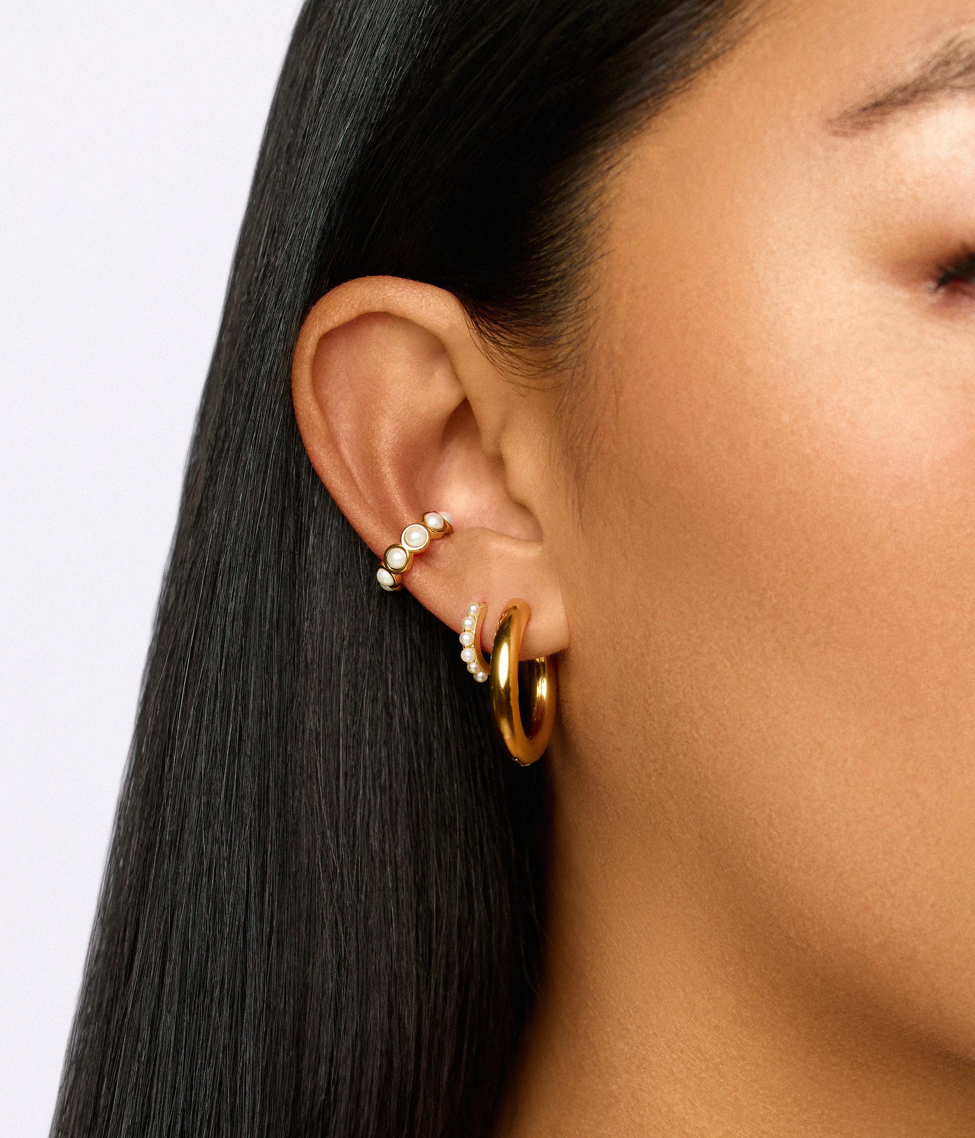 Callie Pearl Ear Cuff
