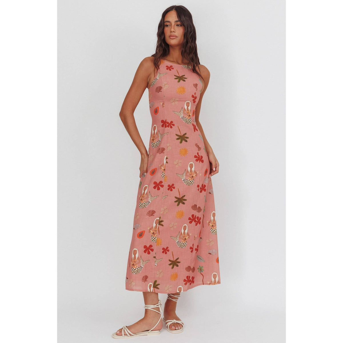OASIS MERMAID MAXI DRESS