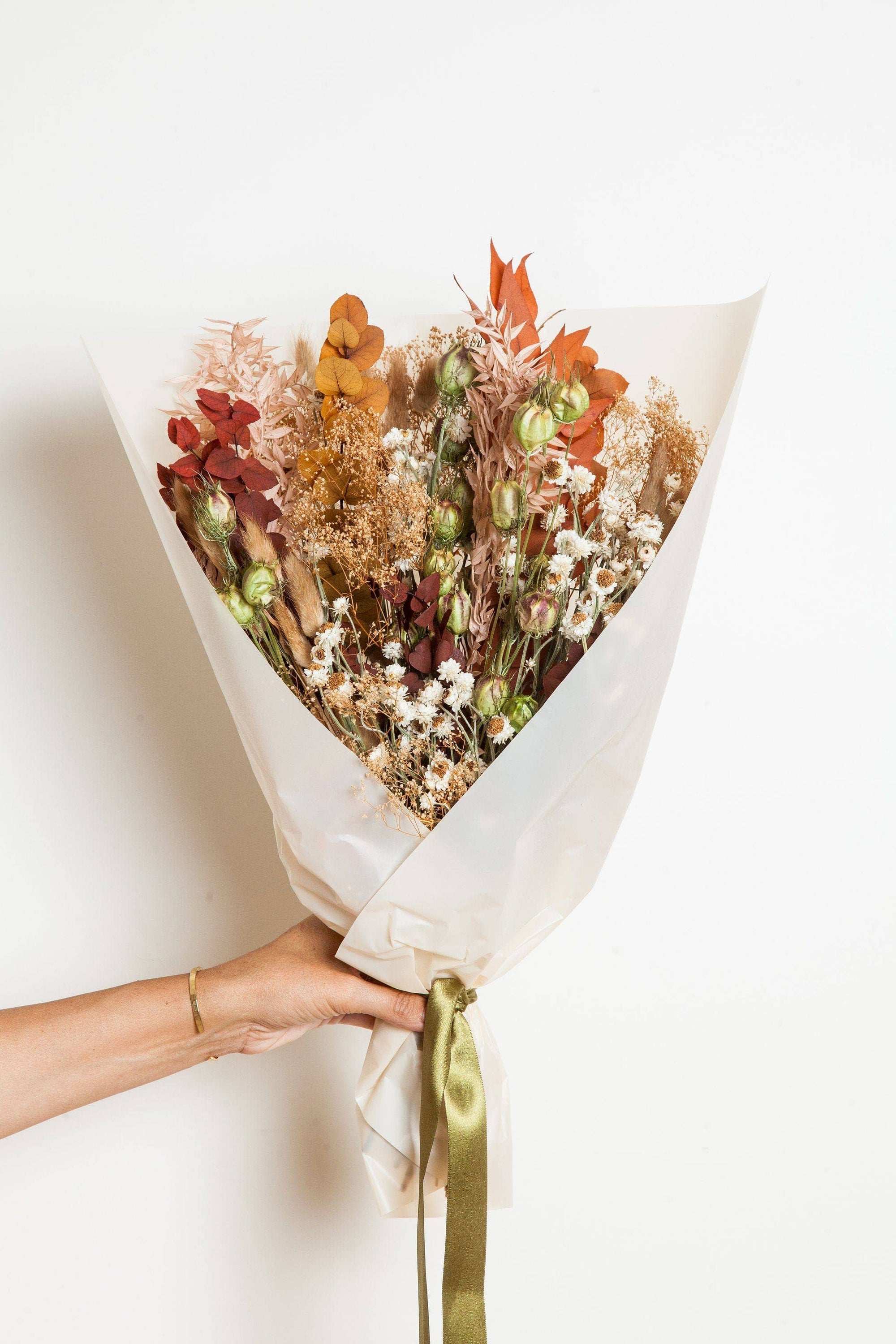 Fall Dried Flower Bouquet