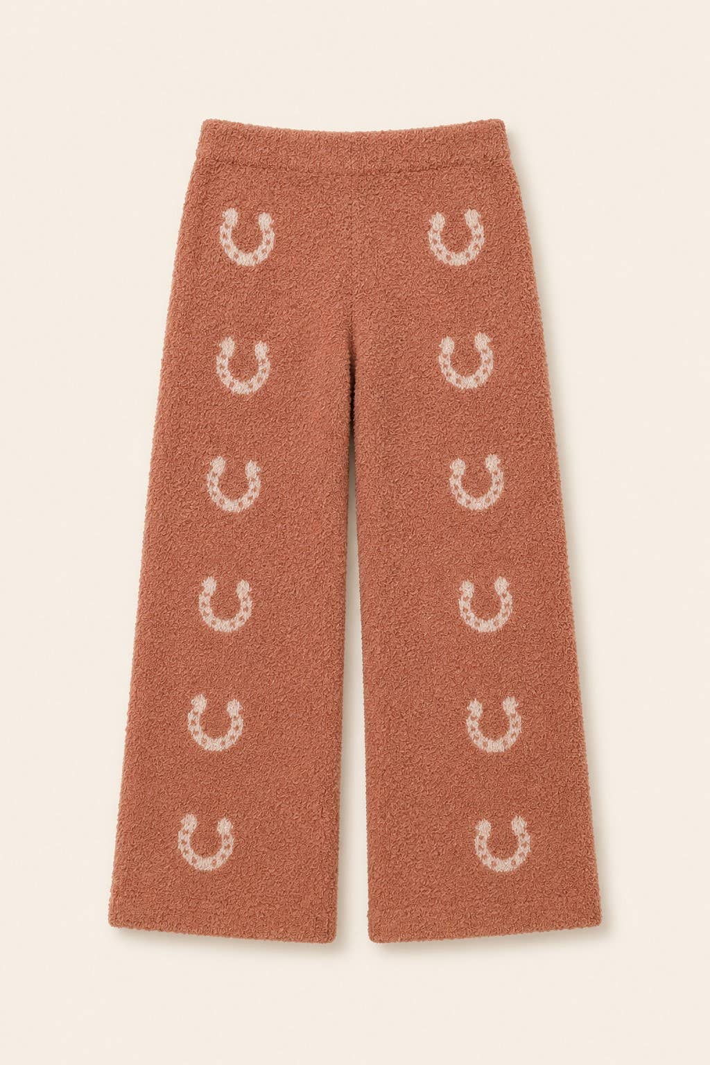 Cozy Horseshoe Knit Pants Set