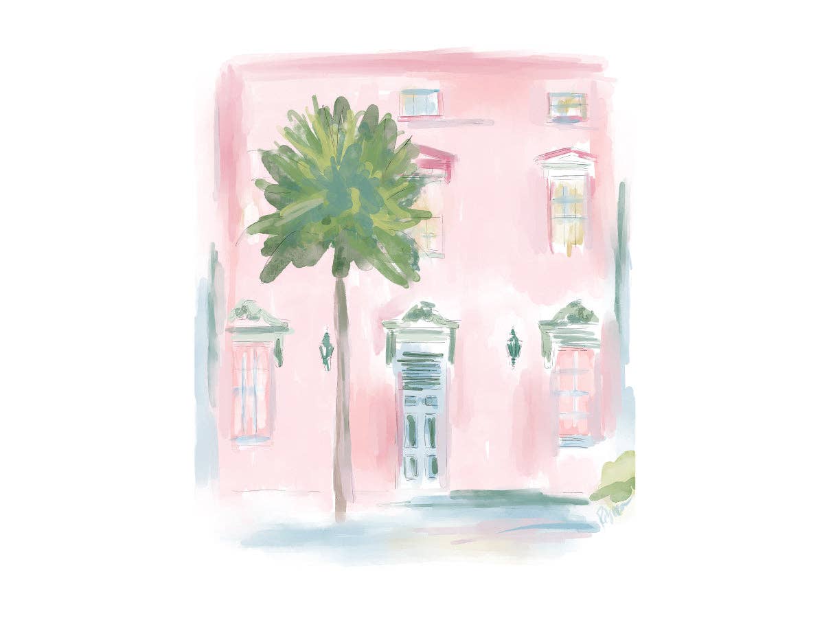 COASTAL PINK MILLS - Art Print
