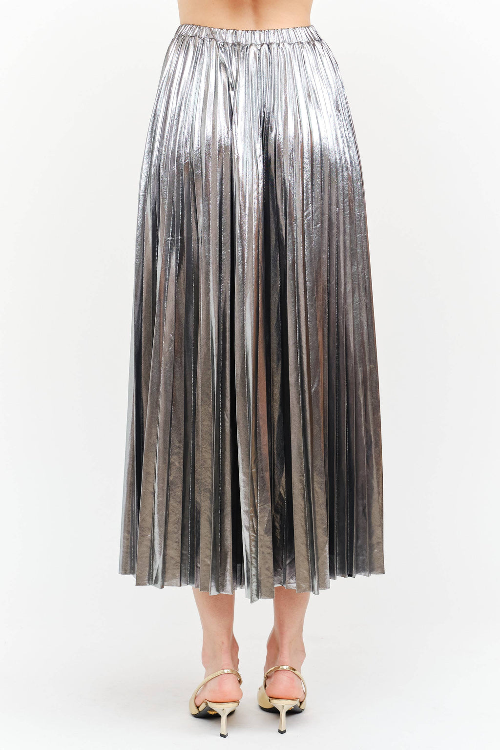 Alessandra Silver Skirt