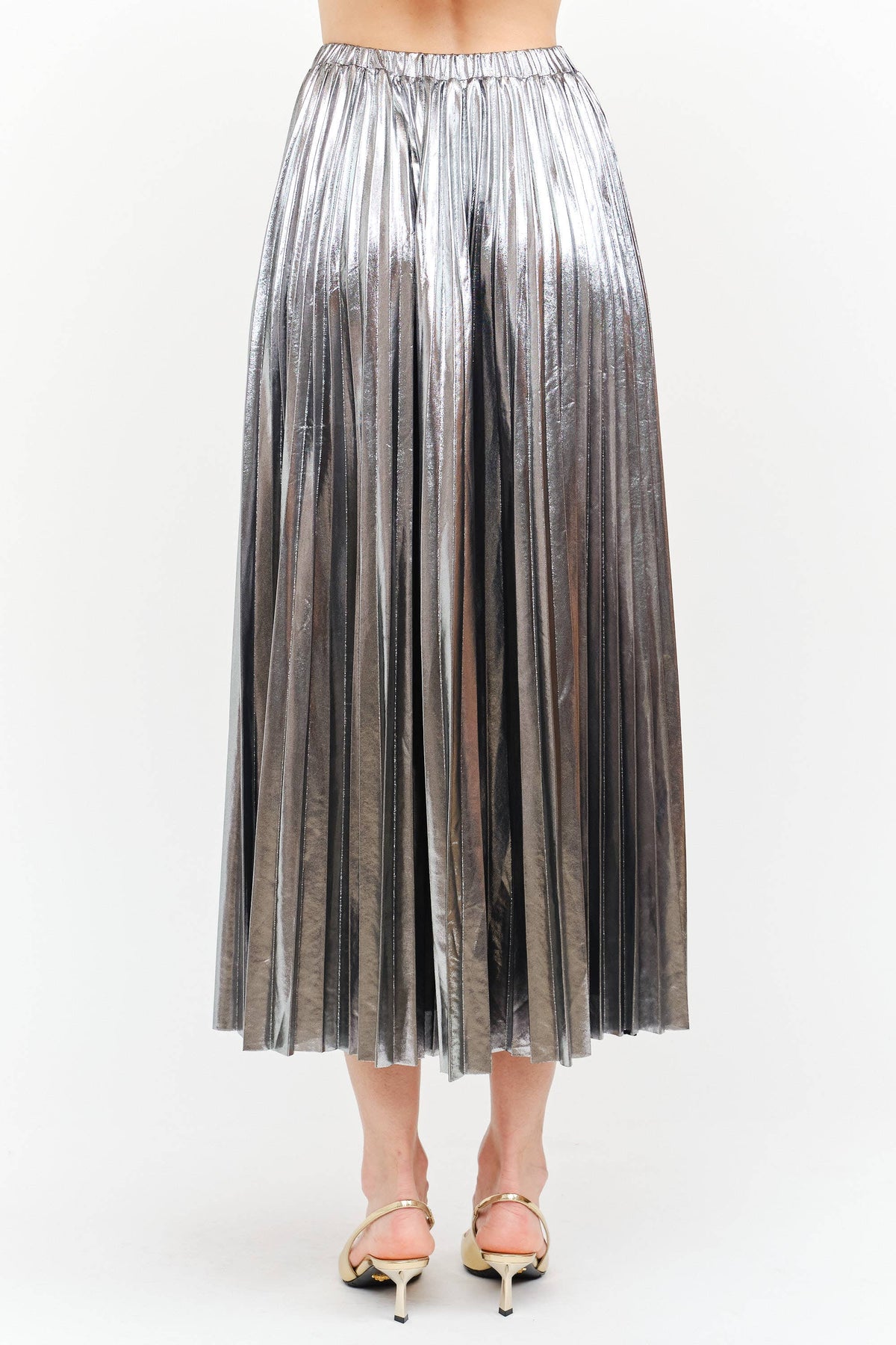 Alessandra Silver Skirt