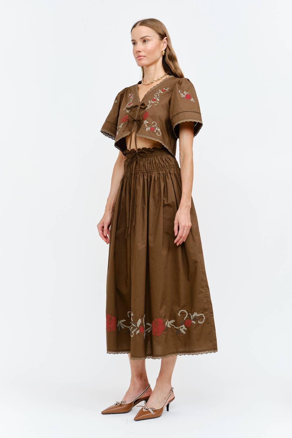 Sivan Brown Blouse