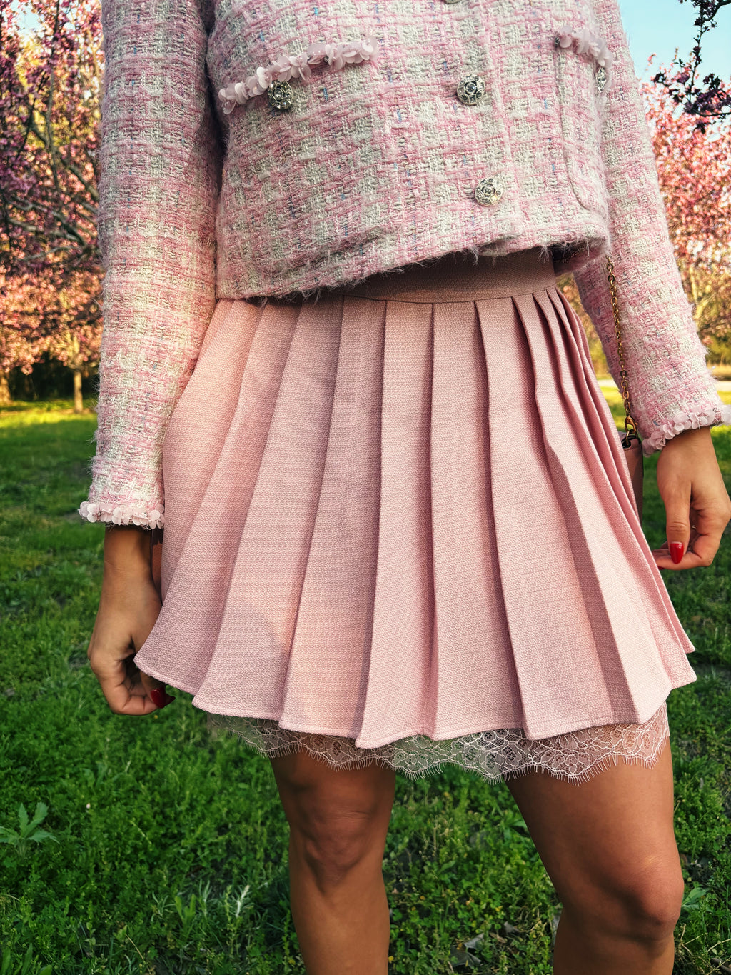 Aurora Dusty Rose Skirt