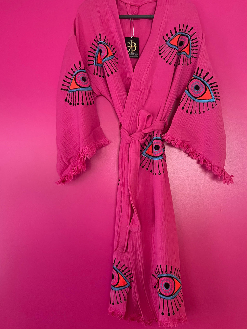 Hot Pink Multi Eye Kaftan Summer!