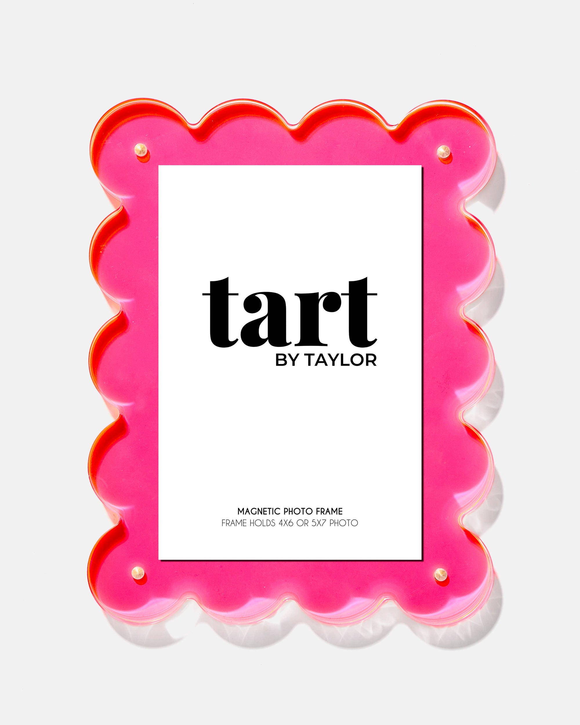 Neon Pink Acrylic Picture Frame