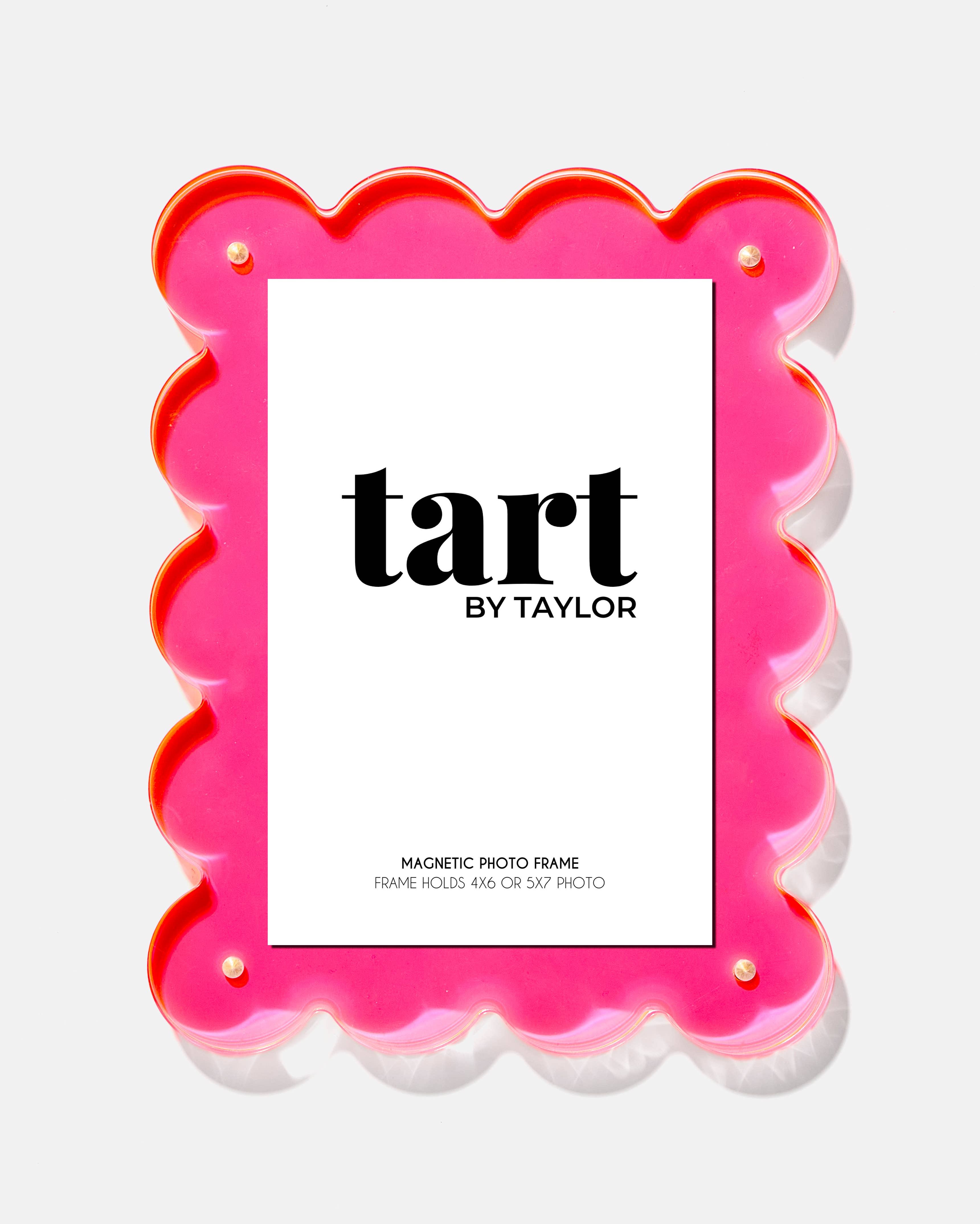 Neon Pink Acrylic Picture Frame
