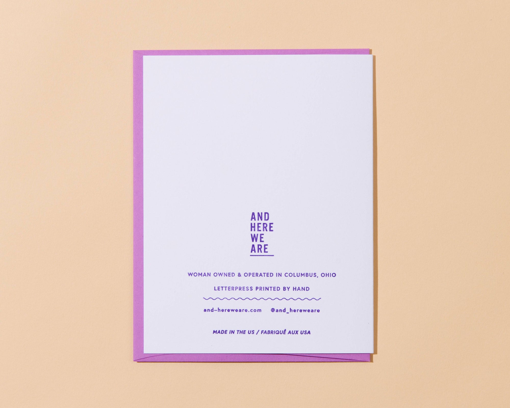 Letterpress Birthday Card—Birth of Venus Day (Art, Funny)