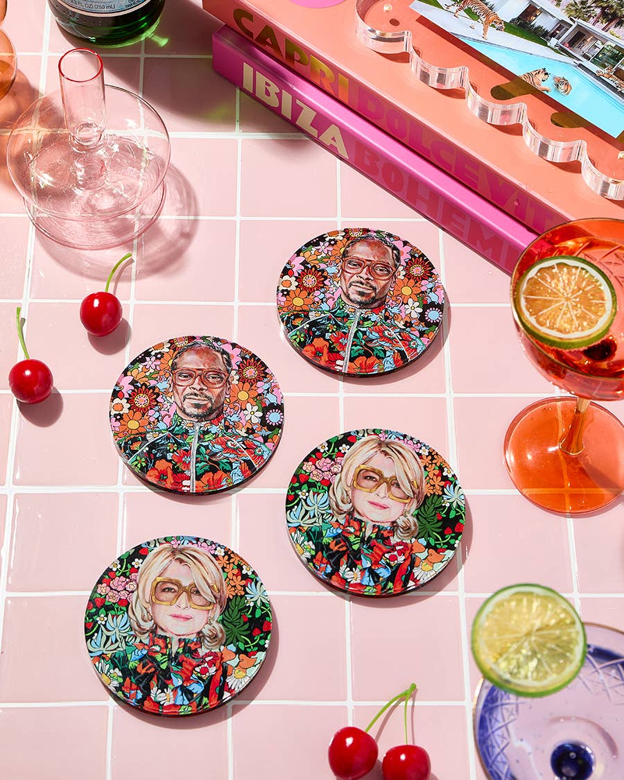 Best Buds Acrylic Drink Coaster