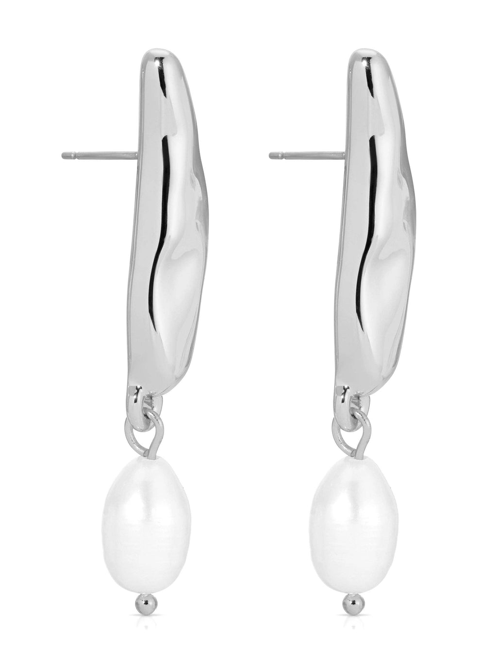 Liquid Luxe Pearl Earrings