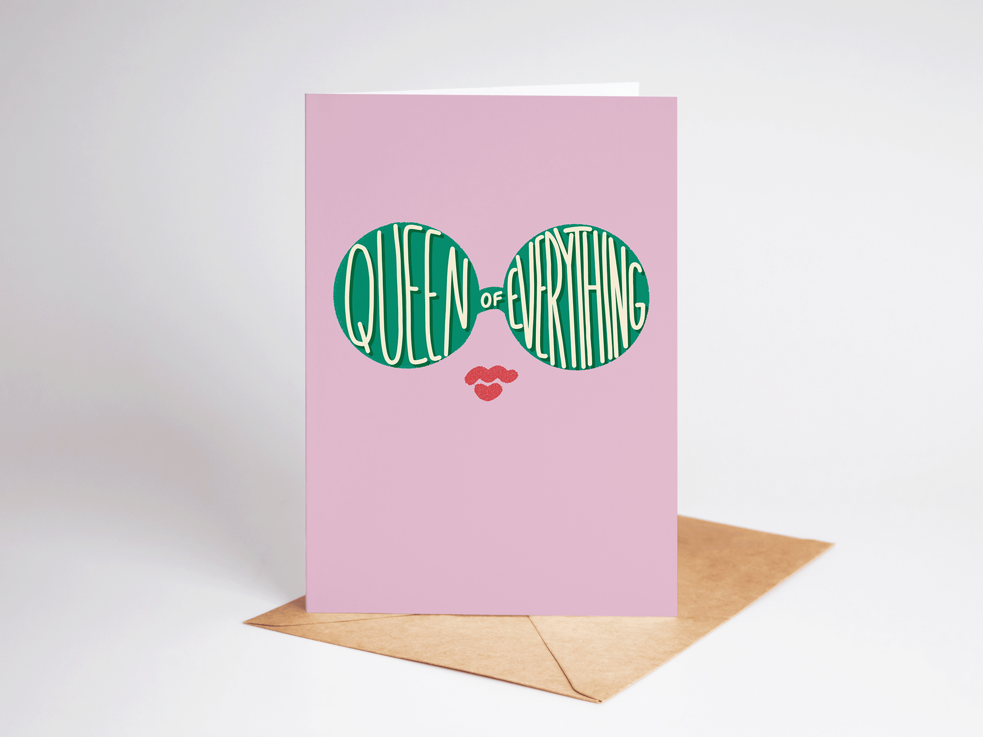 Queen of Everything Greeting Card