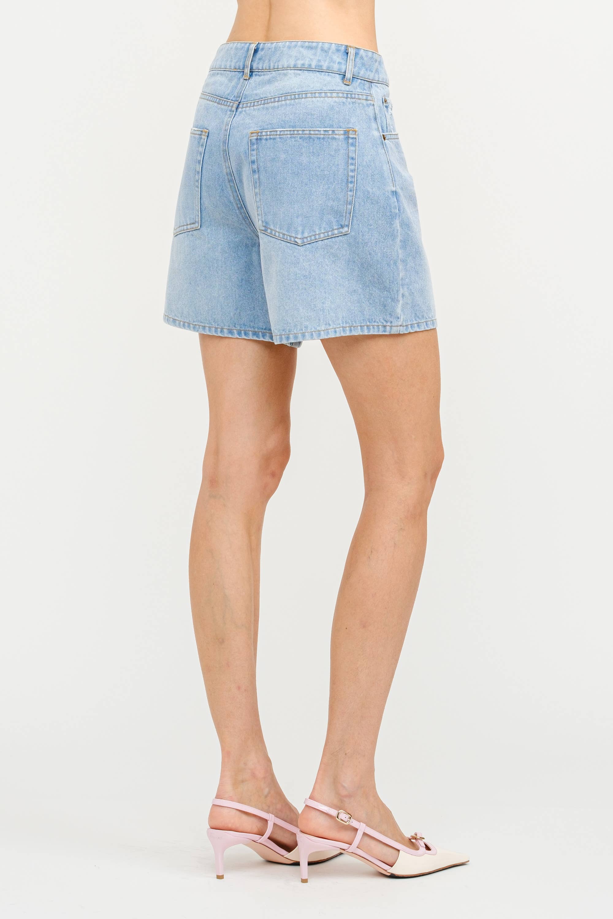 Dahlia Denim Shorts