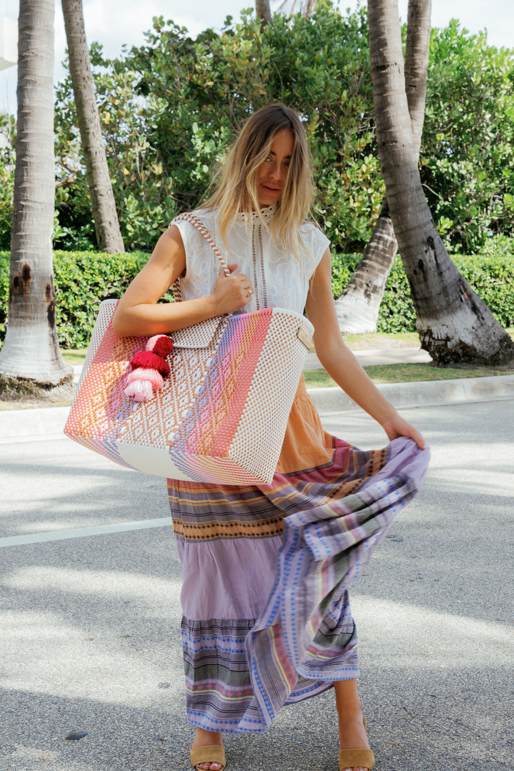 Sunset Rust Citron Tote