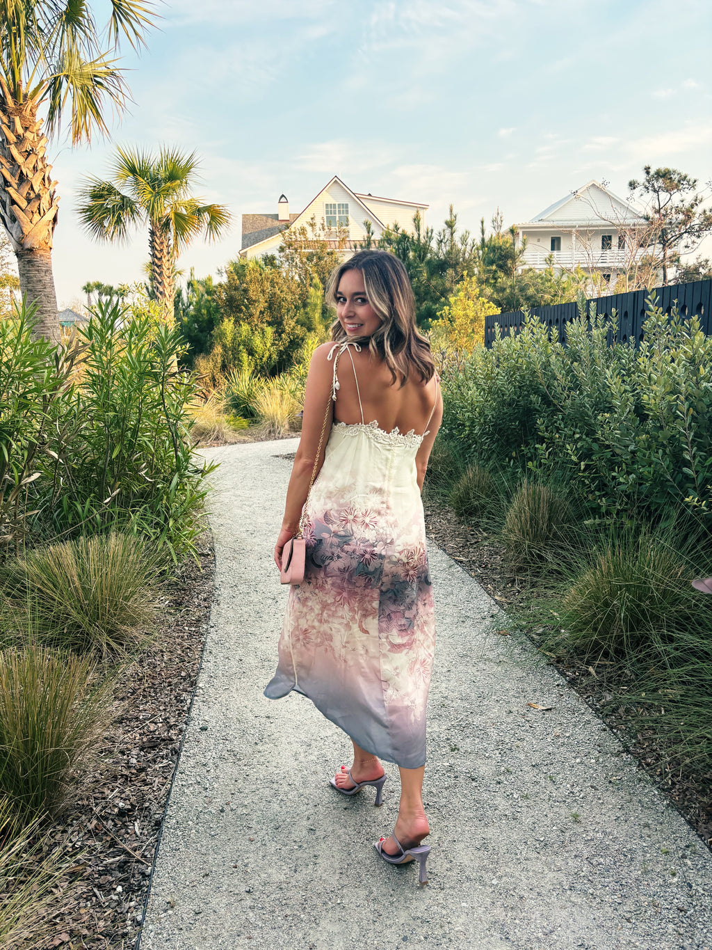 Lucrecia Lavender Field Dress