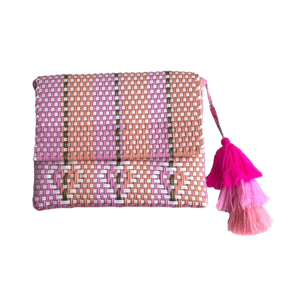 Heart Reflection in Melon / Rose Citron Tote