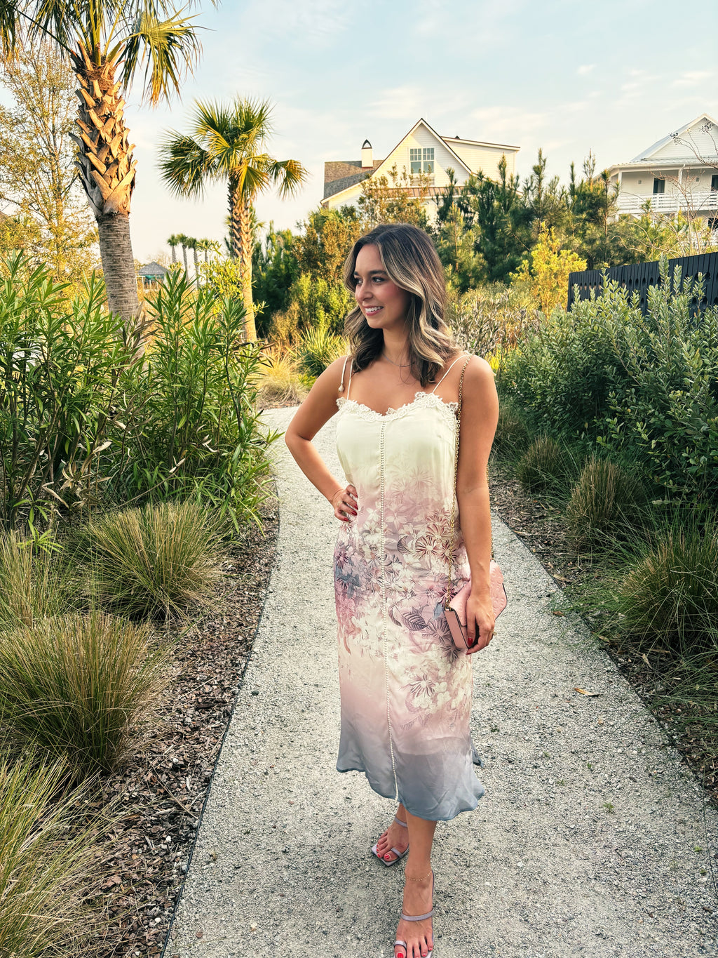 Lucrecia Lavender Field Dress