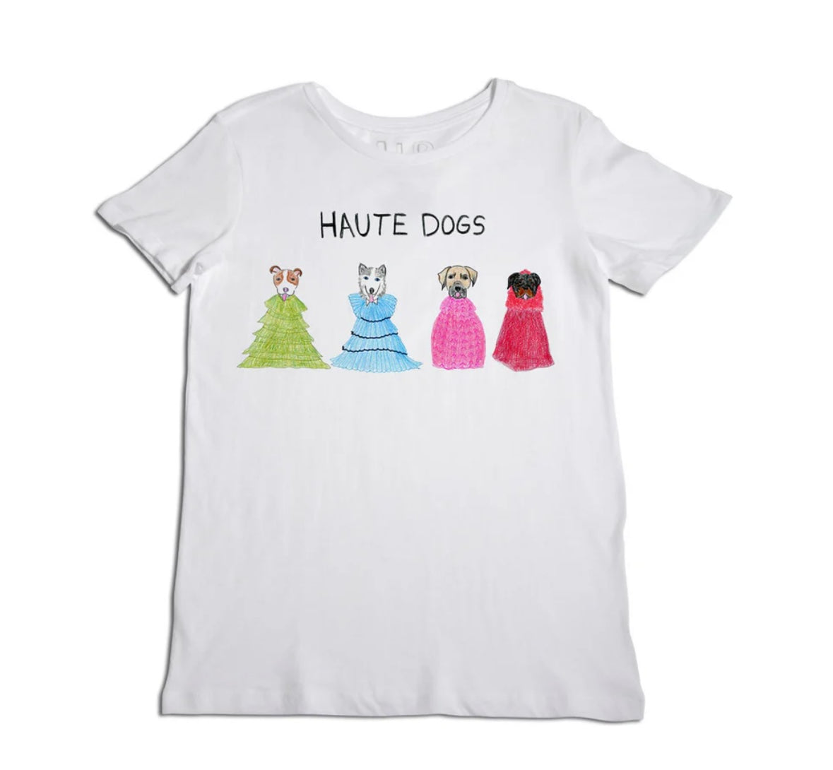 Haute Dogs Women's Cropped T-Shirt