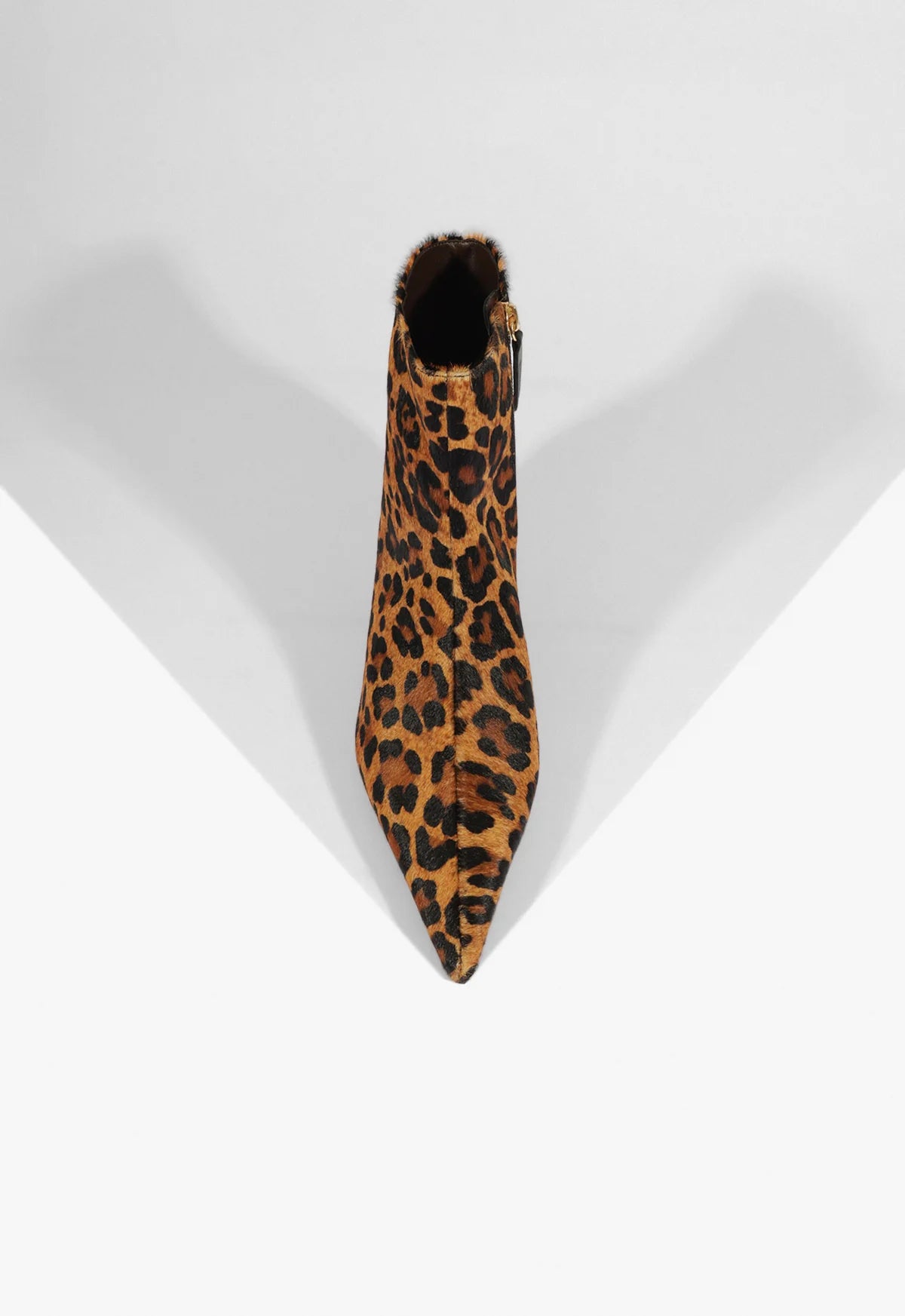 Mikki Mid Calf Hair Bootie - Leopard