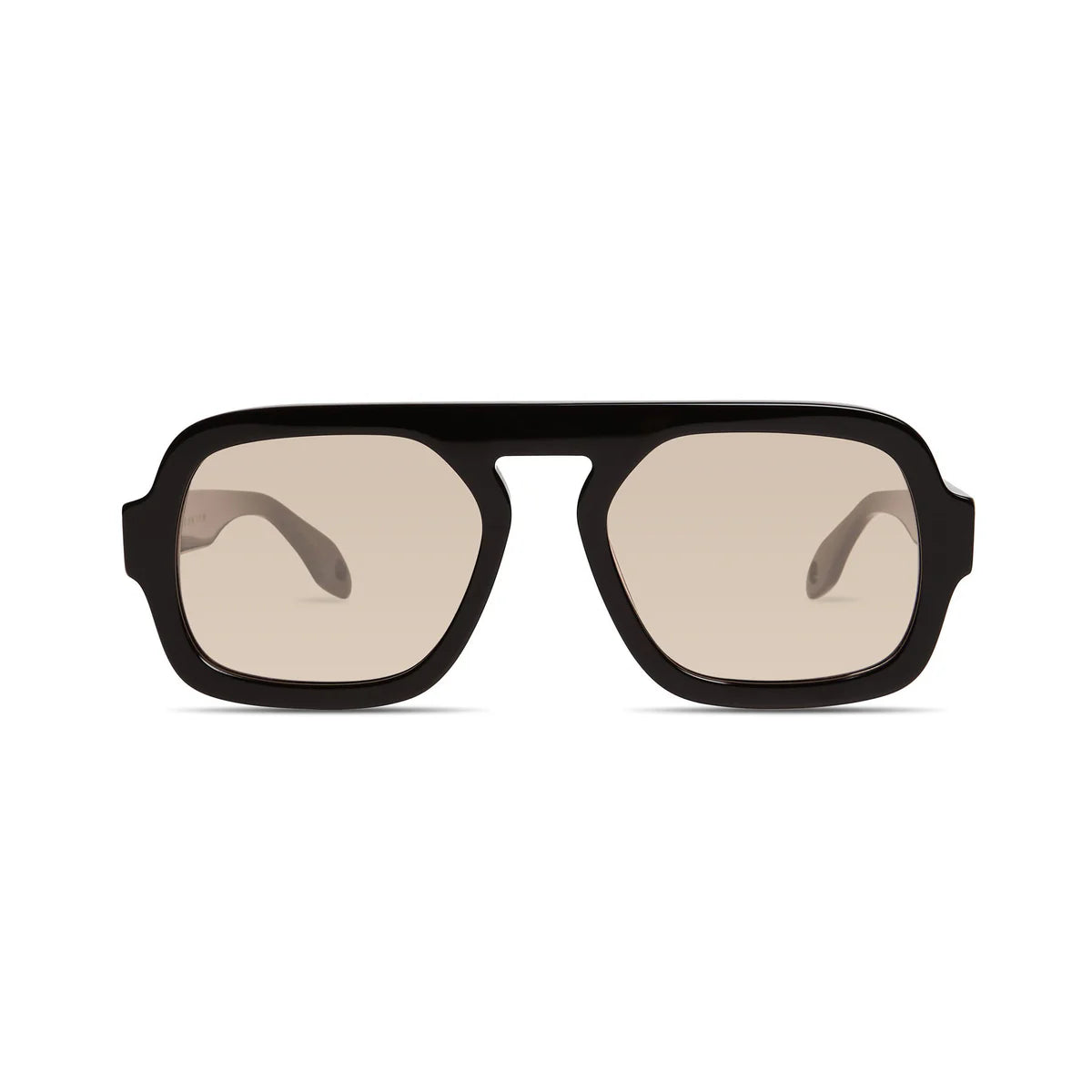 The Jane Sunglass in Gloss Black