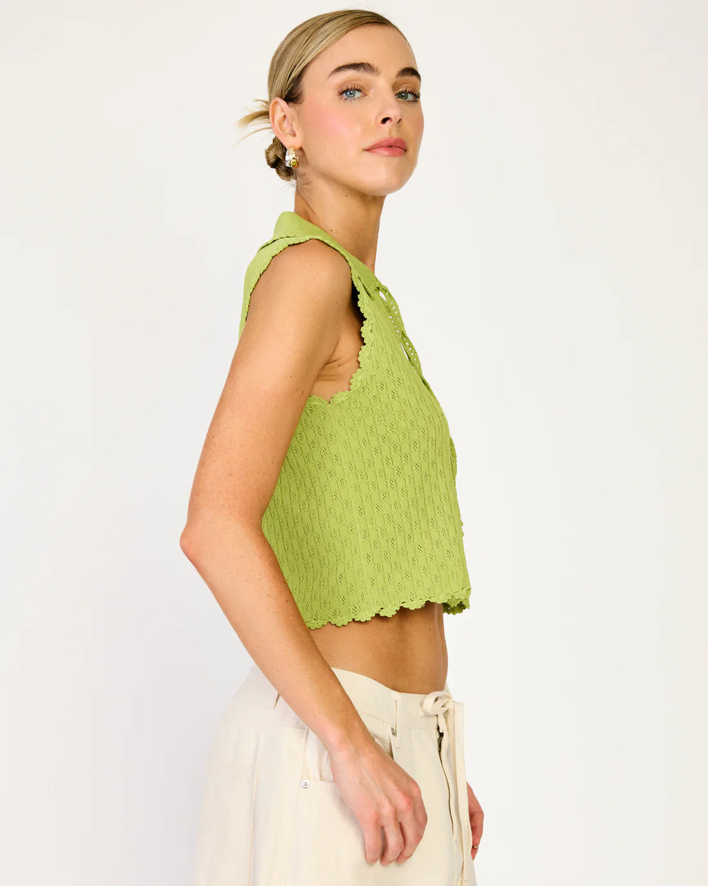Shelma Pointelle Sweater