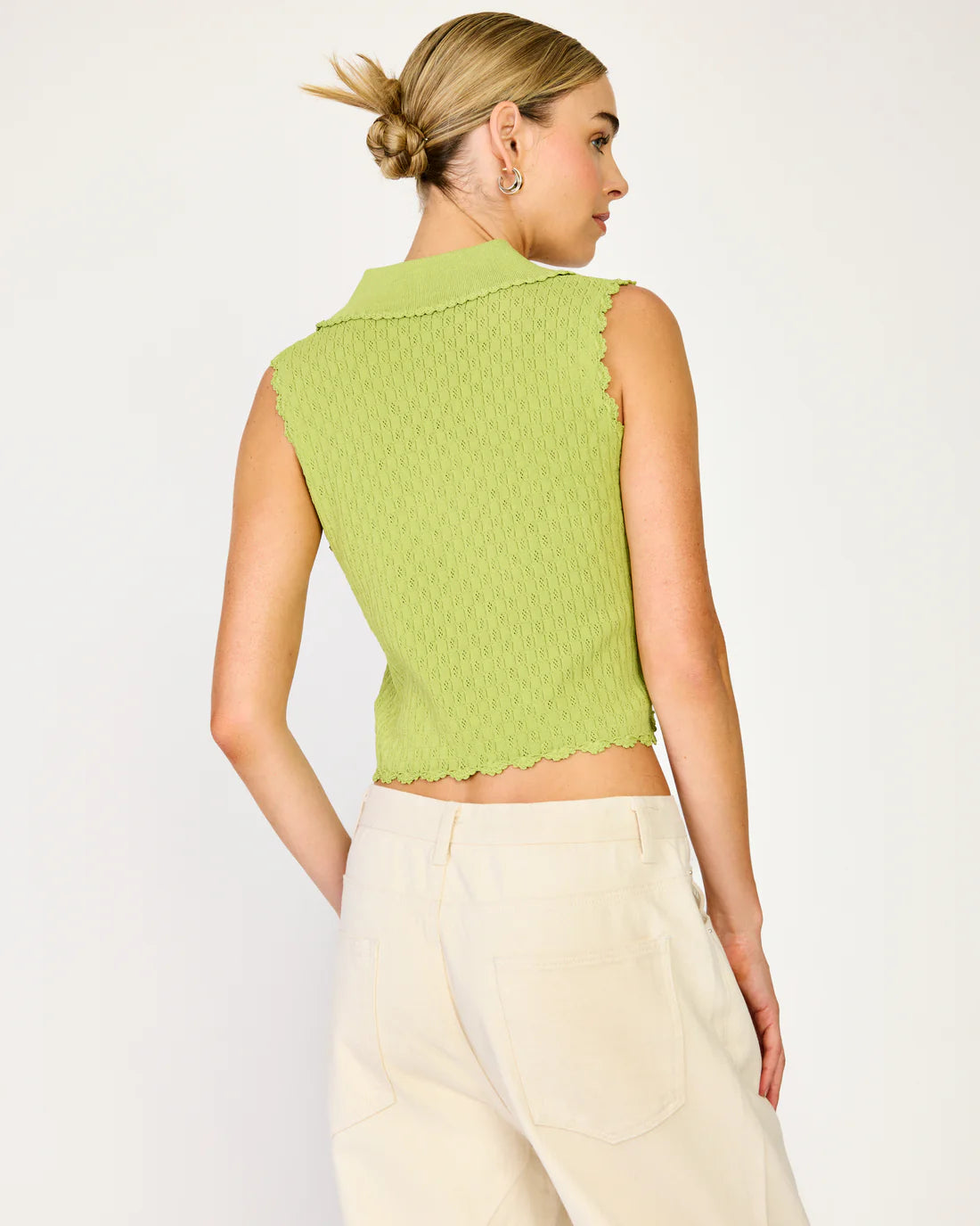 Shelma Pointelle Sweater