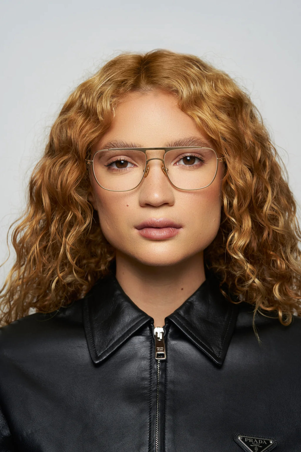 The Jane in Gold Metal Optical Lens