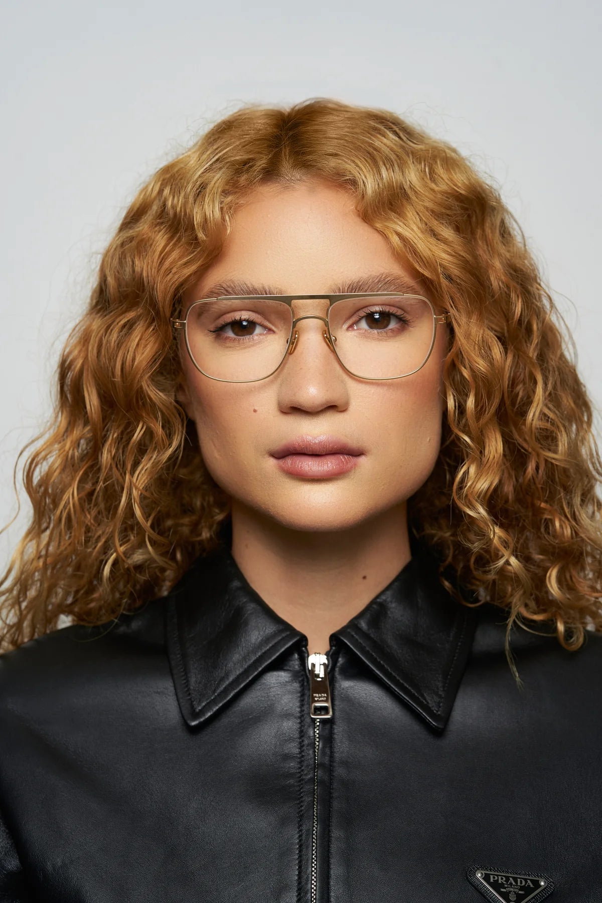 The Jane in Gold Metal Optical Lens